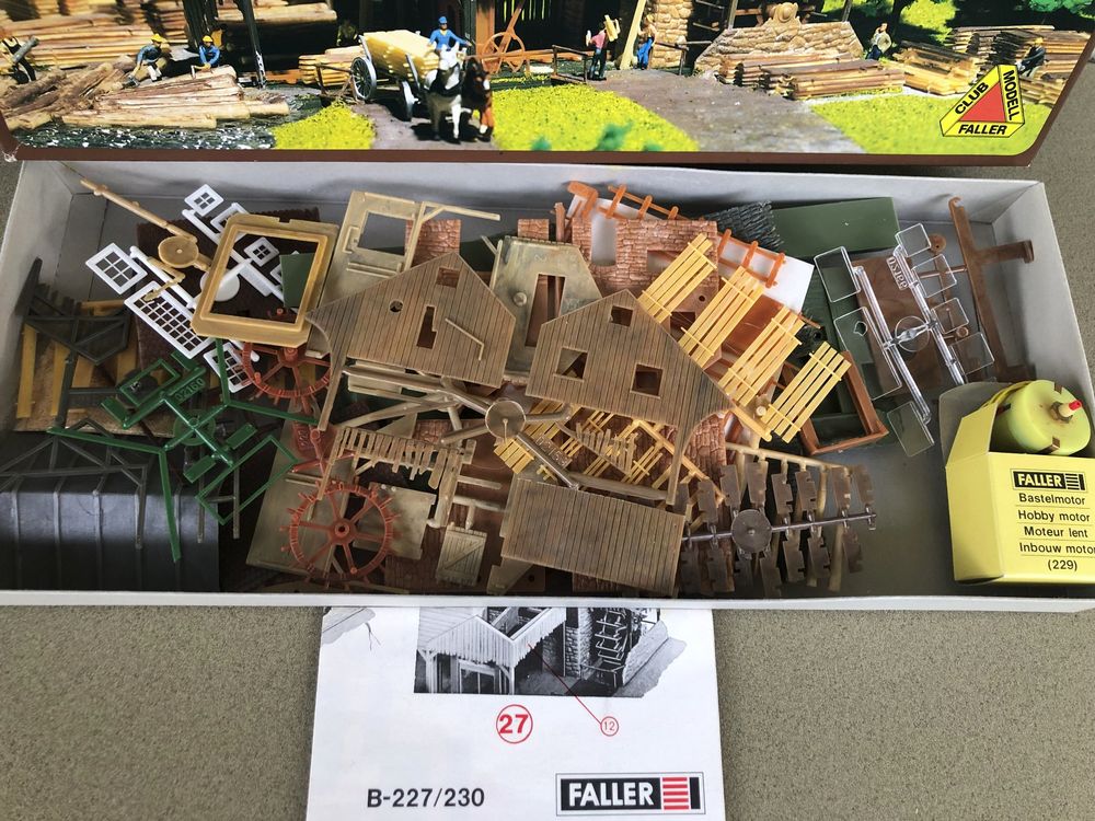Scierie Faller 231713 - Maquette Miniature Pour Modélisme Ferroviaire - Taille Unique