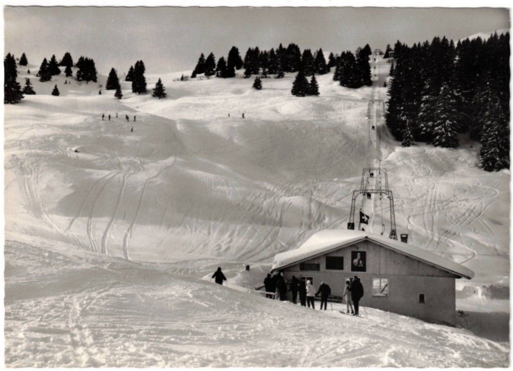 Cartoline postali: Parpan - Skilift Proschieri – Usato da Binningen venduto da Mountainrider