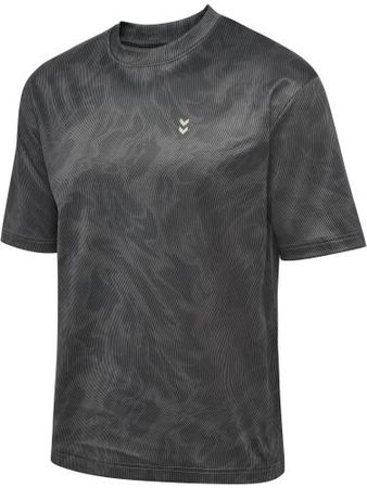 Hummel hmlHiit Aop Loose T-Shirt S/S - shark (Grösse: L)