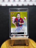 2025-26 Topps Finest UEFA Xavi Hernandez Gold Auto /50