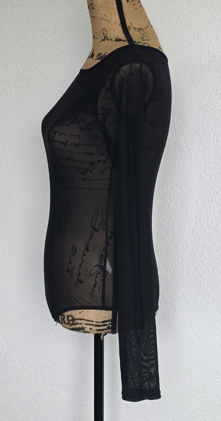 Top: PrettyLittleThing Body, Schwarz, Gr. 36 – Usato da Rheinsulz venduto da Gilea 3