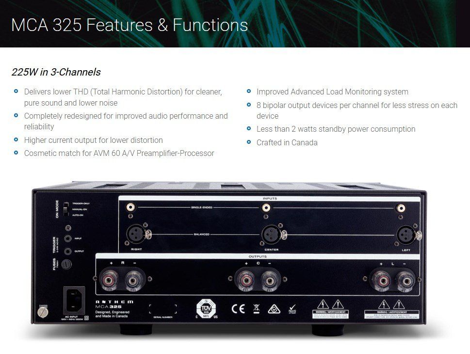 Verstärker: Amplificateur de puissance High End AV 3 canaux – Gebraucht aus Satigny von carbone888 1