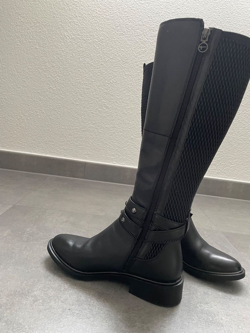 Tamaris Scarpe da donna: Tamaris Stiefel, Leder schwarz, Grösse 37 – Nuovo (secondo la descrizione) da Neftenbach venduto da RIB123456 3
