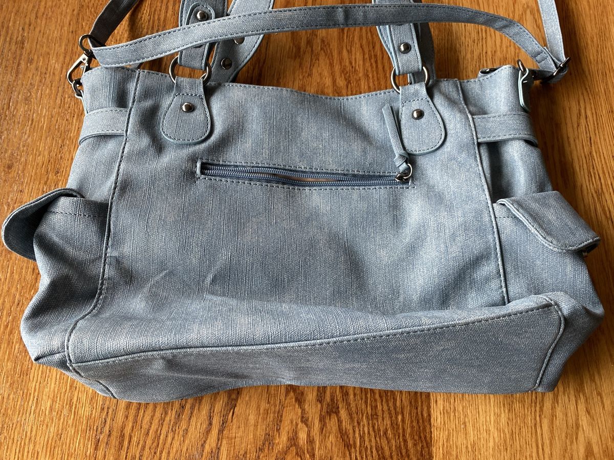 Borse da donna: Catwalk Denim Handtasche Kunstleder Hellblau – Usato da Buchs SG venduto da rosadoro1973 1