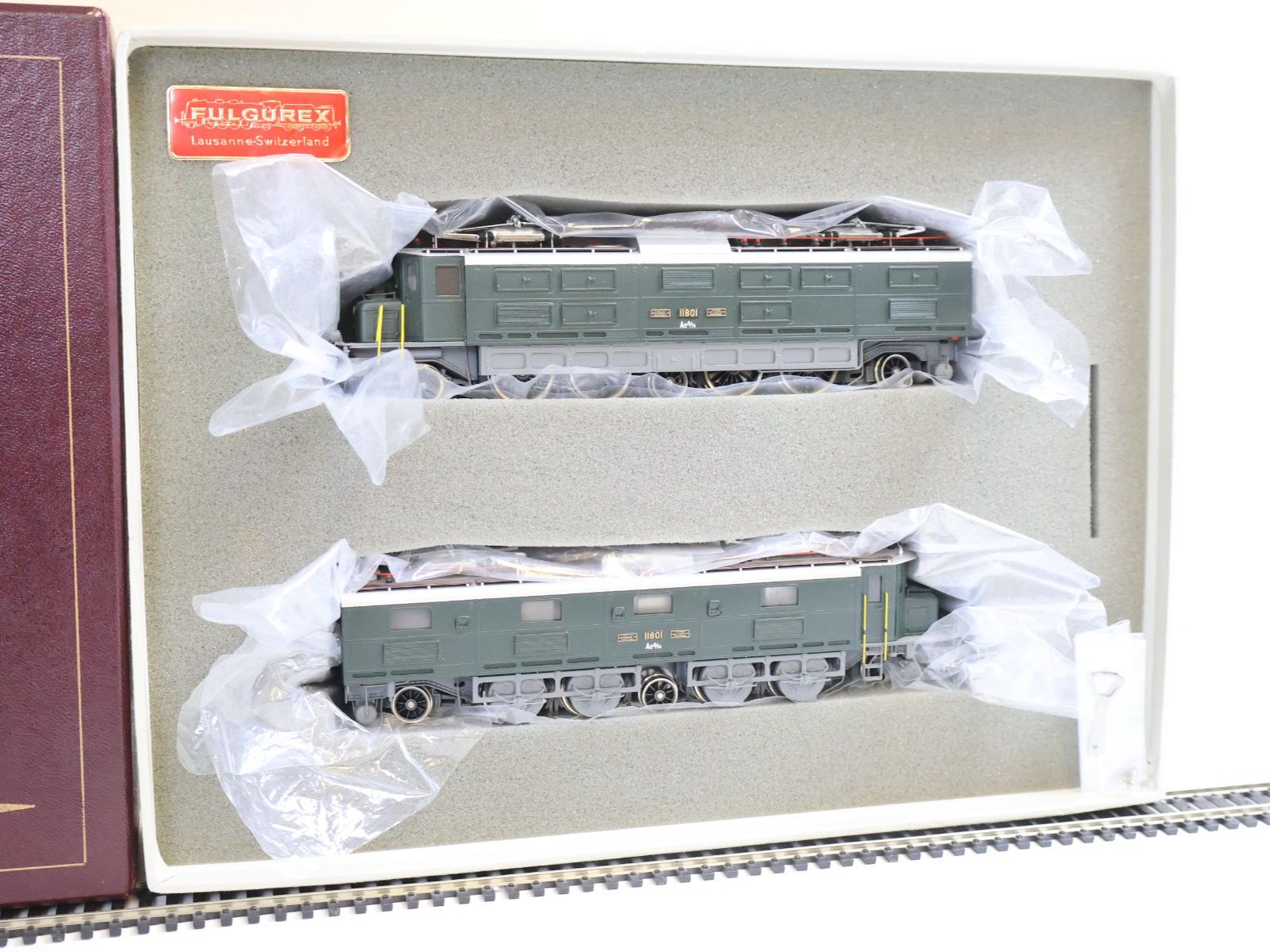 Fulgurex Modellini di ferrovie: Fulgurex SBB Ae 8/14 Gotthard E-Lok H0 DC - Messing – Usato da Winterthur venduto da Monstera 1