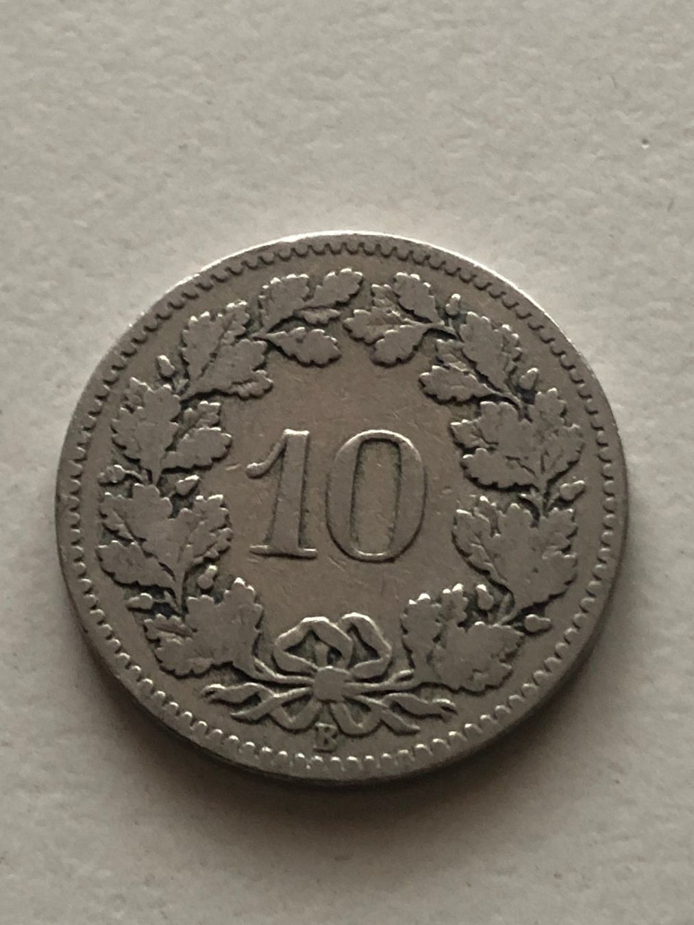 Tutti le monete: 10 Rp. 1881 – Usato da Schötz venduto da Odpa 1