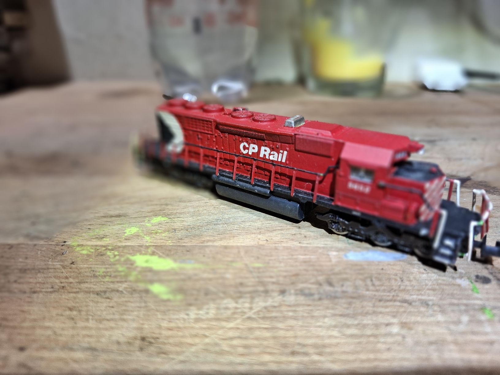 Modelleisenbahnen: Spur N Diesellok CPRail 5652 – Defekt aus Flaach von maniv6 1