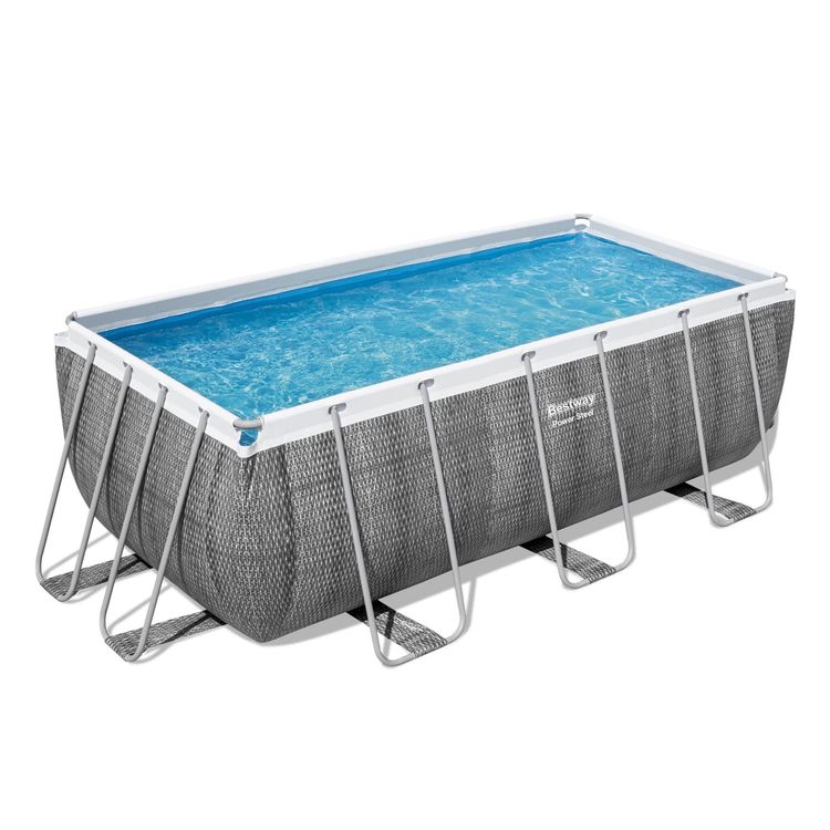 Bestway Pool Set Rattan-Optik 412 x 201 | Kaufen auf Ricardo