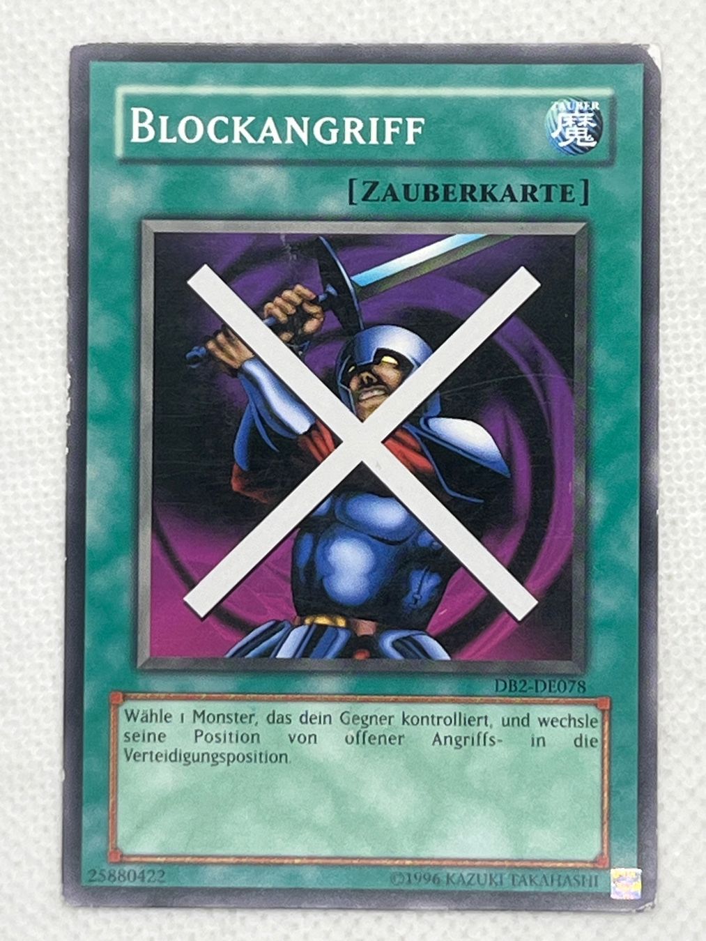 Yugioh Carte collezionabili: Yu-Gi-Oh! Blockangriff DB2-DE078 Deutsch Common – Usato da Hinterkappelen venduto da Kim1992