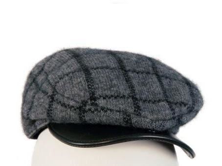 Copricapi, berretti & cappellini: Possum Béret Karomuster M – Nuovo e nell'imballaggio originale da Zollikofen venduto da marys-choice