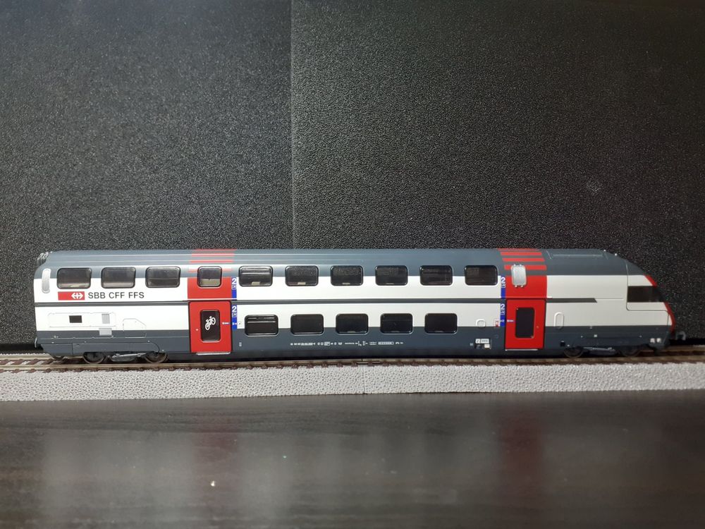 Roco 64855 SBB IC2000 Dosto Steuerwagen H0 DC Analog (Gebraucht) in ...