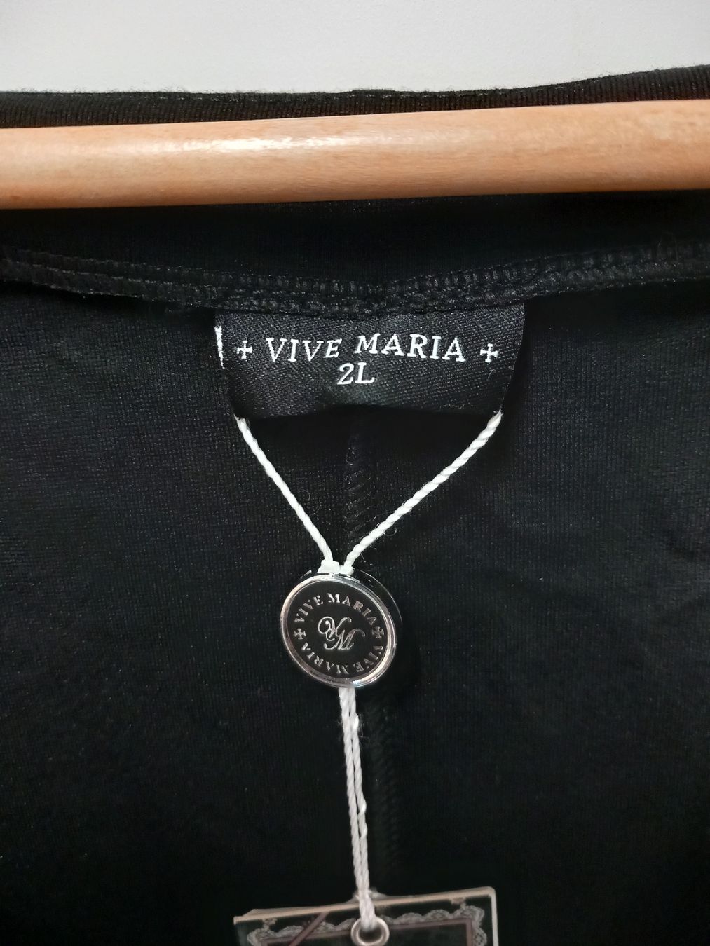 Vive Maria Vestiti: Jerseykleid VIVE MARIA 2L schwarz – Nuovo (secondo la descrizione) da Gwatt (Thun) venduto da umwelt-brocki 2