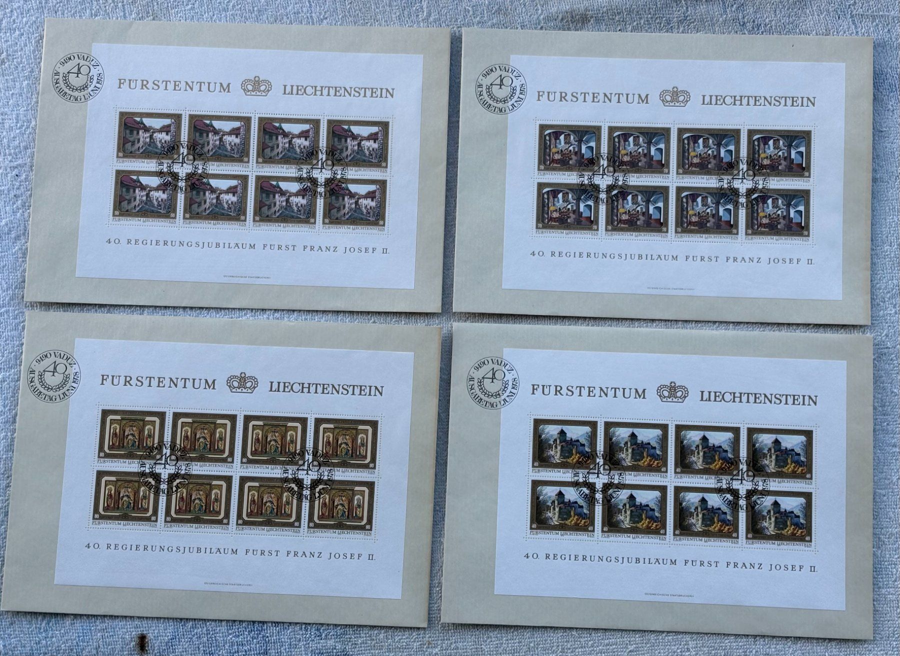 Tutti i francobolli: LOT BRIEFMARKEN LICHTENSTEIN – Usato da Ostermundigen venduto da Heavenmaus75 1