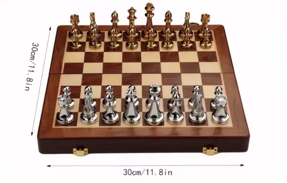 Giochi: Edles Schachspiel – Nuovo e nell'imballaggio originale da Arbon venduto da clothes187 1
