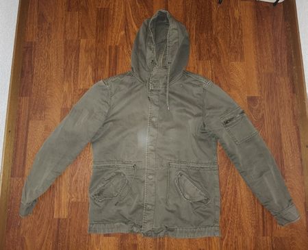 Veste légère parka kaki OVS taille M Homme