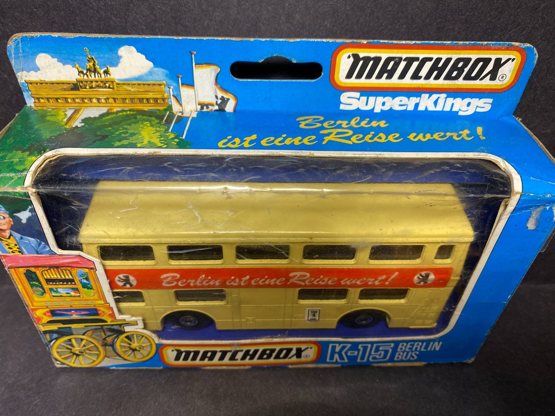 Matchbox Modellautos: Matchbox Superkings K-15 Berliner Bus OVP – Neu (gemäss Beschreibung) aus Spiez von Mlandcruiser 1