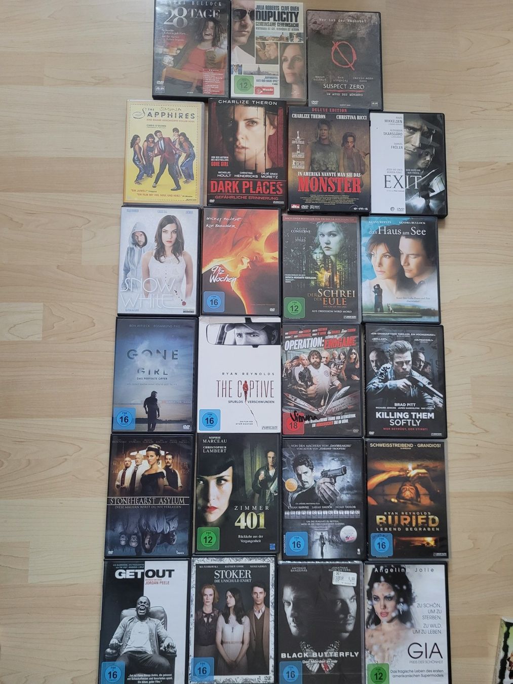 Alle DVDs: Sammlung DVDs alle Genres 23 Stück – Gebraucht aus Neuhausen von eliana2