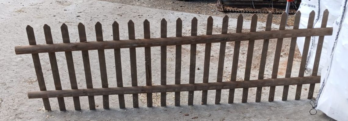 Fendivista: Jägerzaun 80x250cm, 10 Stk. – Usato da Utzenstorf venduto da green29 1