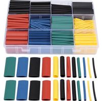 Schrumpfschlauch - Set, 530-teilig, 8 Grössen, 5 Farben