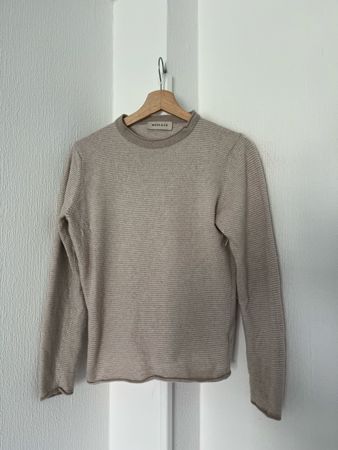Wool & Co. Striped Fine Knit Sweater - Size S - 