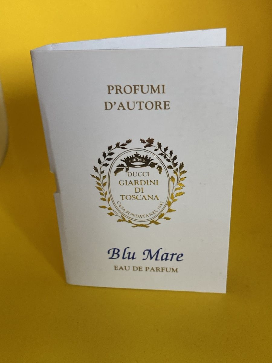 Profumi & Eau de Toilette: 2 ml Giardini di Toscana Blu Mare Probe – Nuovo e nell'imballaggio originale da Sonnental venduto da Lothy90