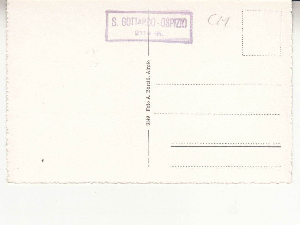 Cartoline postali: Airolo ca. 1950 – Usato da Bürglen TG venduto da StampGraf 1