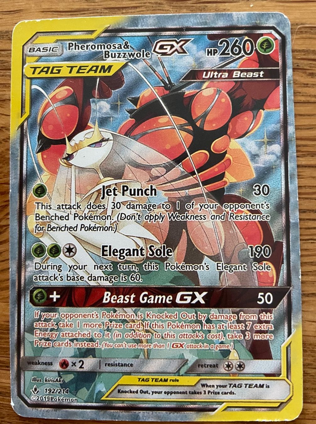 Pokémon Carte collezionabili: Pokemon, Pheromosa & Buzzwole – Usato da Uster venduto da Andi310