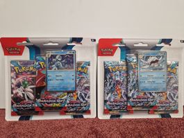 2x Pokémon Paradox Rift – 3-Blister EN Sealed