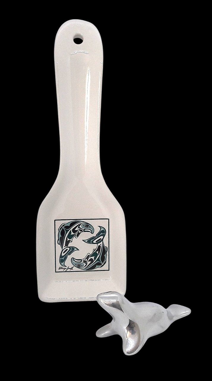 Statuette: phoque Hoselton alu Robbe Anthony Joseph Squamish Canada – Usato da Tavannes venduto da Brocashop 7