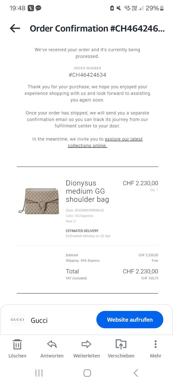Gucci Borse: Gucci Dionysus Tasche Bag Large – Usato da Horn venduto da kisaran3 6