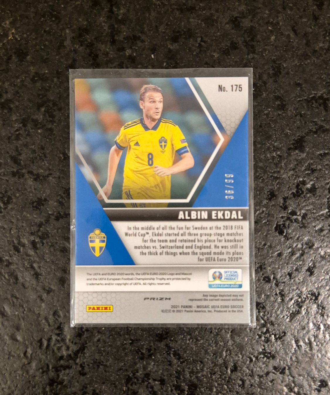 Topps Carte collezionabili: Albin Ekdal /99 - Schweden - Panini – Nuovo (secondo la descrizione) da Burg AG venduto da Danoe 1
