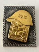 Fasnacht Basel GOLD 1940 STAHLHELM ++
