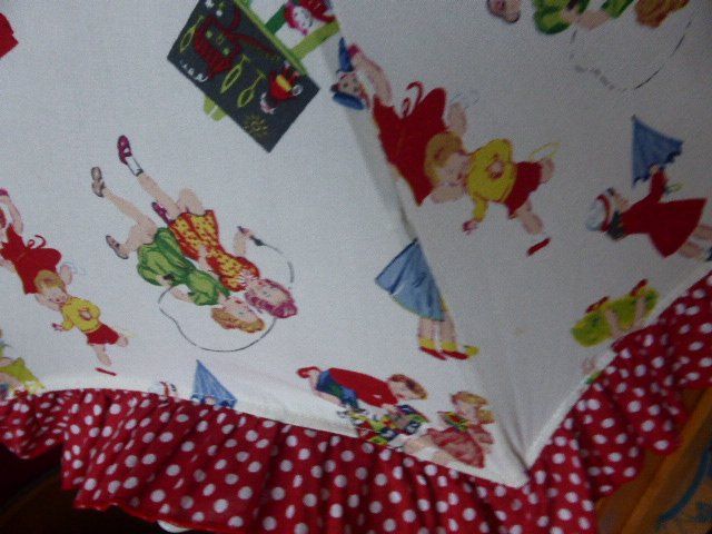 Ombrelloni: Kinder Sonnenschirm mit hübschem Vintage Muster – Nuovo (secondo la descrizione) da Hitzkirch venduto da kleinerbaer01 6