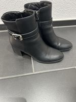 Modische schwarze Stiefelette von Graceland, Grösse 40