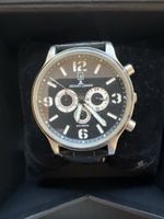 Jacques Lemans Herrenuhr Chronograph schwarz gebraucht