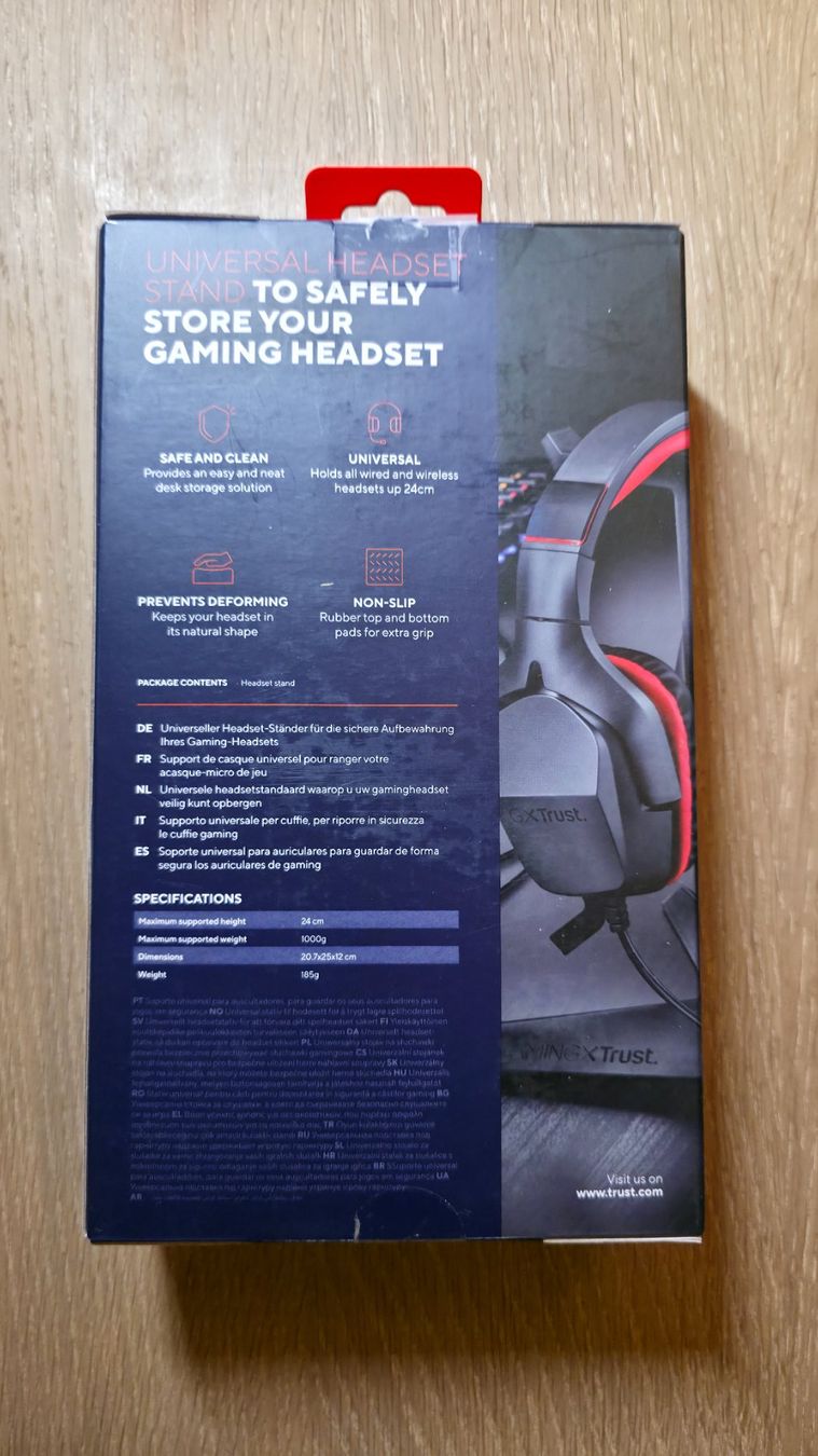Supporti a parete: Kopfhörerständer / Trust GXT 260 Cendor / Headset stand, OVP – Nuovo (secondo la descrizione) da Sirnach venduto da TheMrFreeman 3