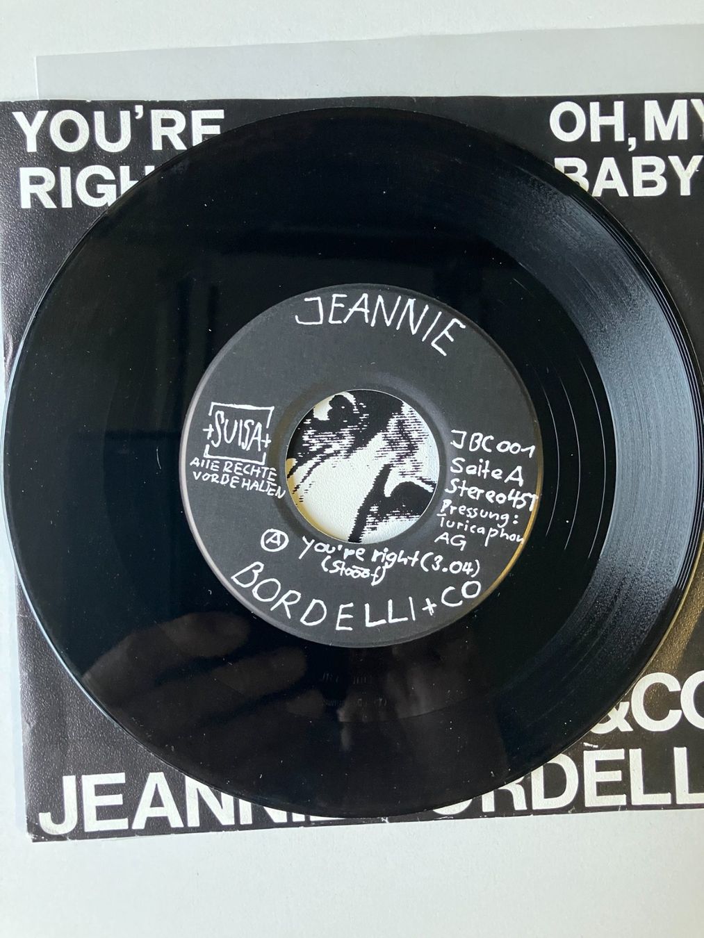 Dischi in vinile: Jeannie Bordelli & Co – Usato da Aarwangen venduto da Jukebox3 6