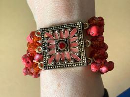Armband rot Sommer