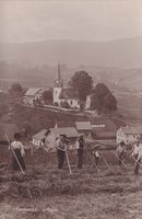 Landwirtschaft Tavannes L'Eglise Heuernte