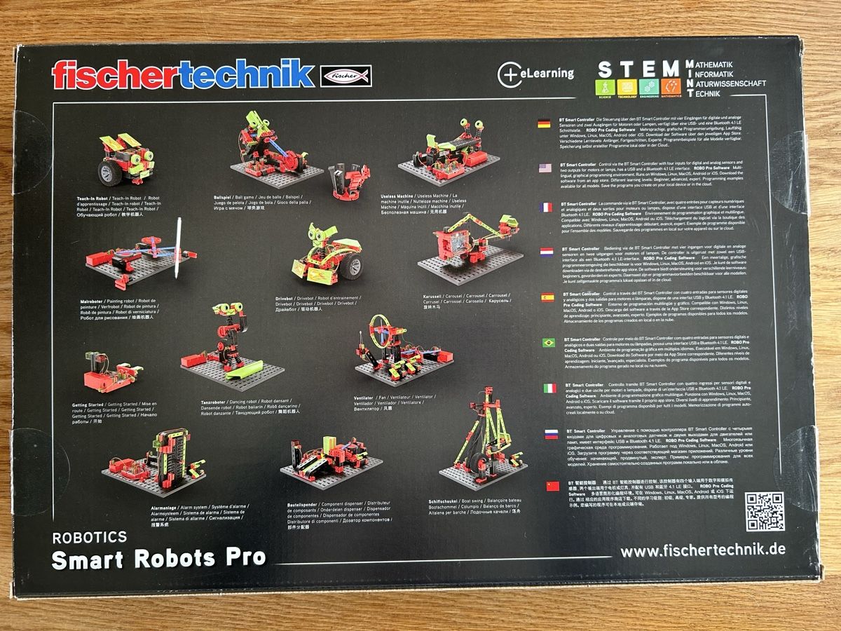 Fischer Kit di costruzioni: Fischertechnik Robotics Smart Robots Pro – wie neu – Usato da Kreuzlingen venduto da jthover 1
