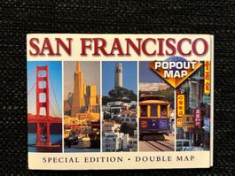 Mini guide touristique  plan de ville de San Francisco