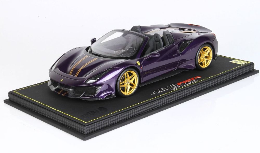 1:18 BBR - Ferrari 488 Pista Spider (Neu und originalverpackt) in