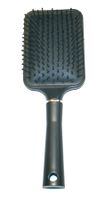 Haarbürste Paddelbürste Bürste Paddle Brush, schwarz
