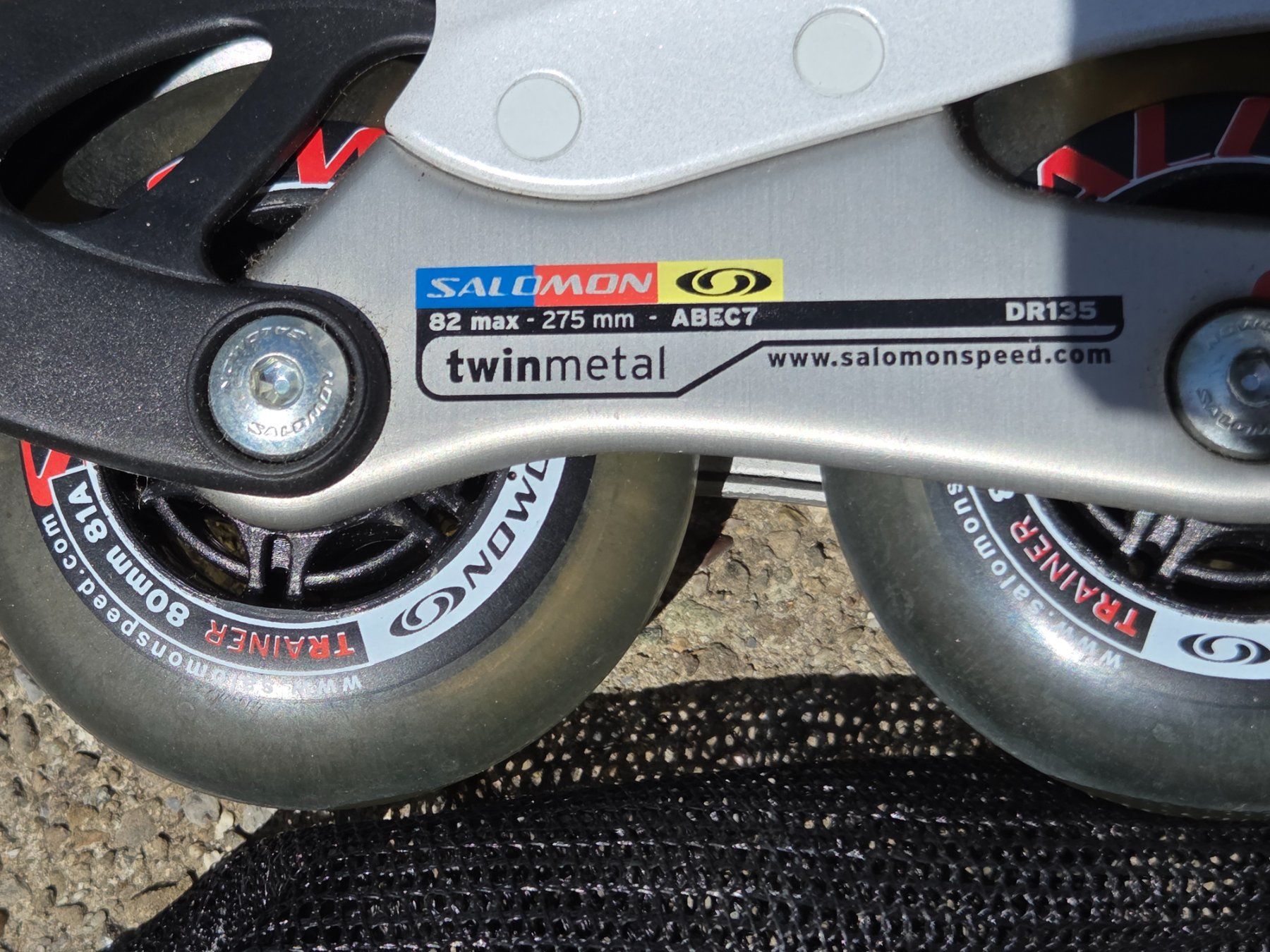 Salomon Pattini in linea & Pattini a rotelle: Salomon Inlineskates Grösse 43 mit Tasche – Usato da Niederlenz venduto da Moki123 6