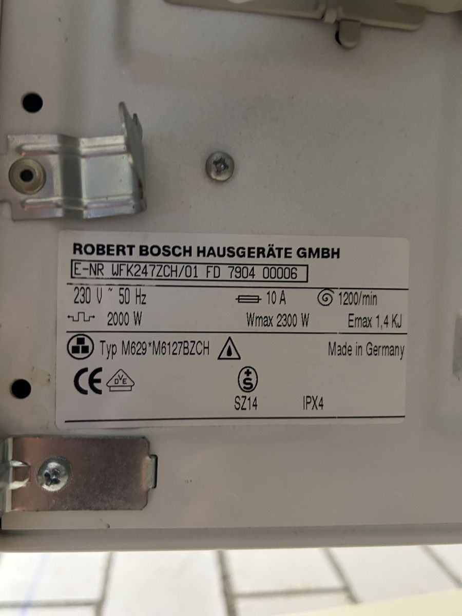Bosch Waschmaschinen: Waschmaschine – Gebraucht aus Lyss von Grisu13 1