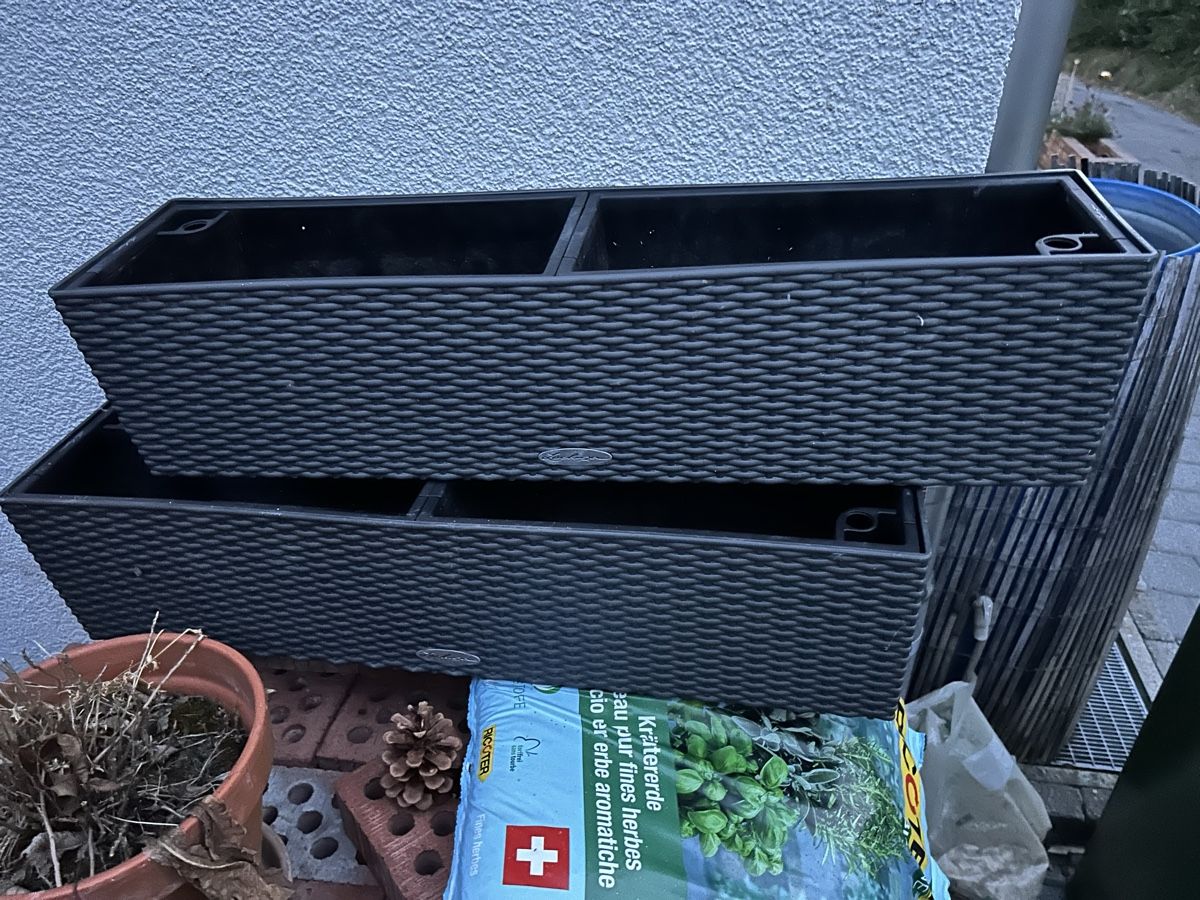 Lechuza Blumentöpfe: Lechuza Balconera Cottage 80 – Gebraucht aus Aarwangen von familiejoerin