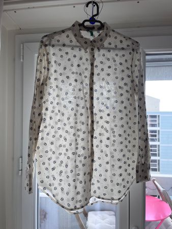 Chemise manches longues United Colors of Benetton motif TS