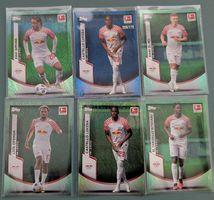 RB Leipzig 6er Lot – Topps Jade + Lukeba Blue /175 