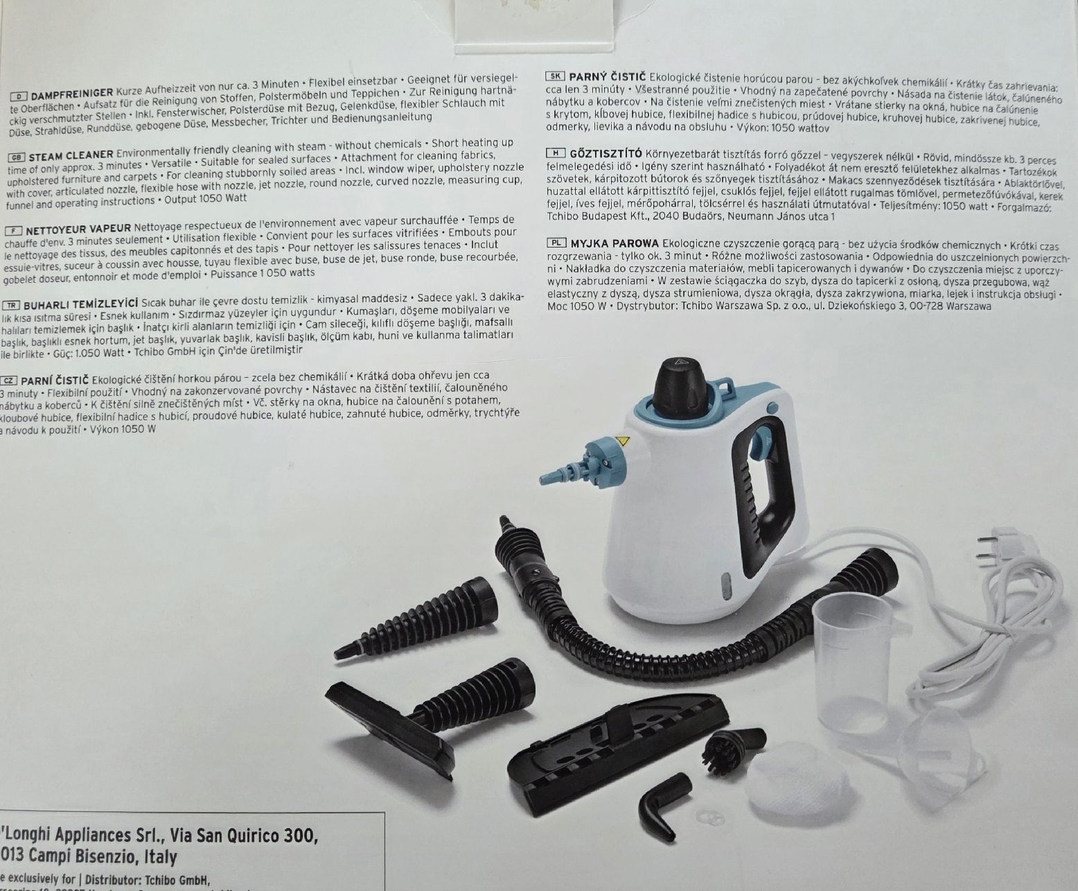 Nettoyeurs à vapeur: Dampfreiniger mit Zubehör, Tchibo – D'occasion à Regensdorf par con_t8gk 1