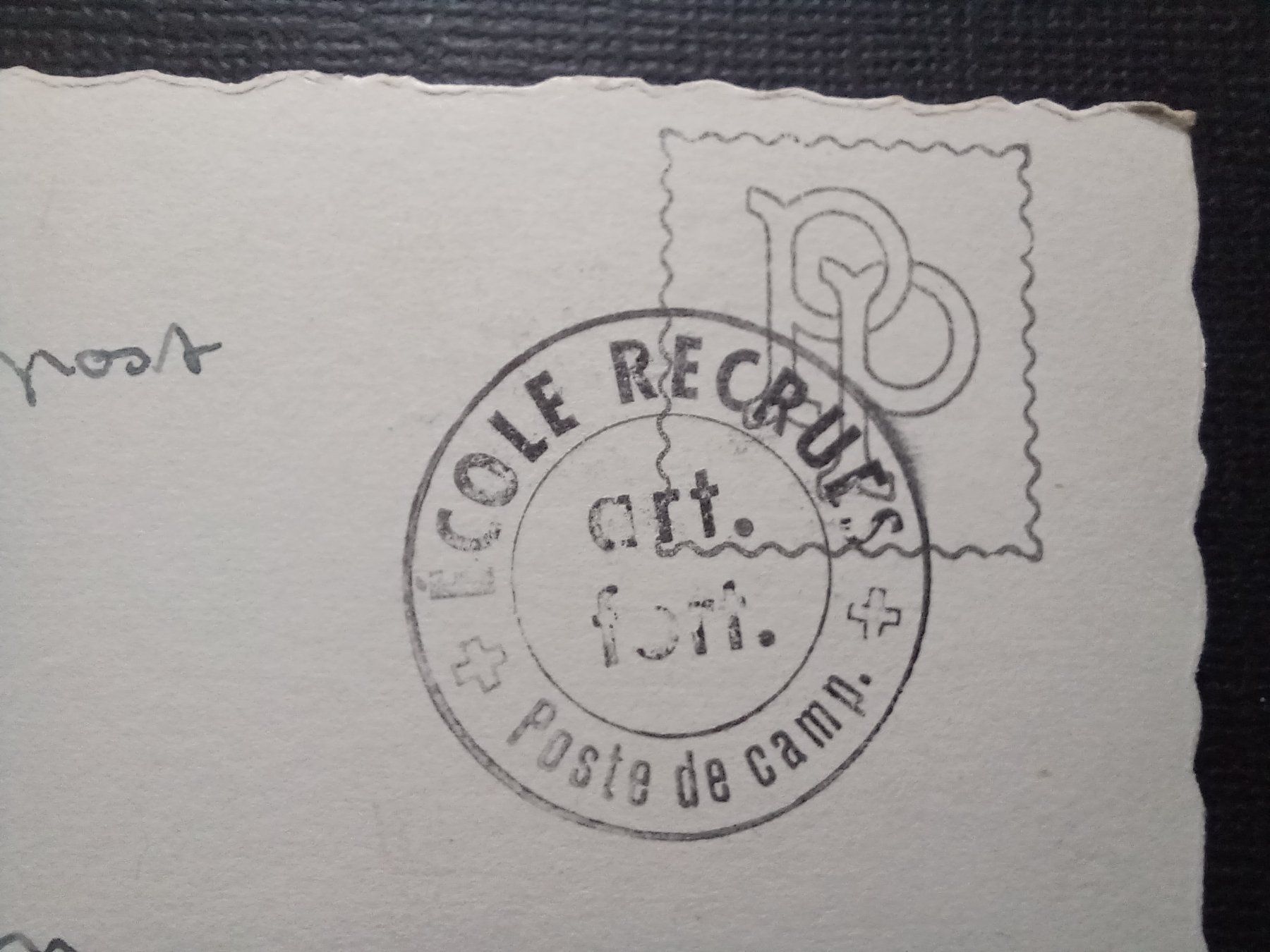 Cartoline postali: Ferpècle VS mit Matterhorn, Feldpost 1943 – Usato da Aarau Rohr venduto da mgvw 3